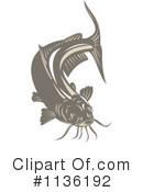 Catfish Clipart #1136192 by patrimonio