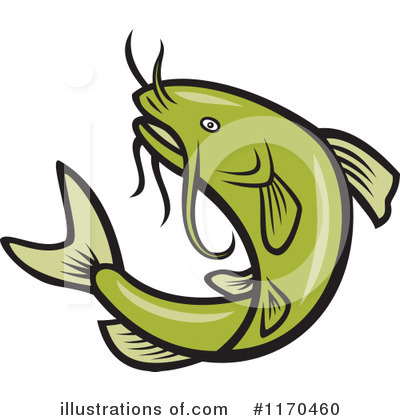 Catfish Clipart #1170460 by patrimonio