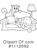 Cats Clipart #1112692 by visekart