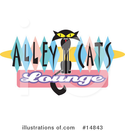Royalty-Free (RF) Cats Clipart Illustration by Andy Nortnik - Stock Sample #14843