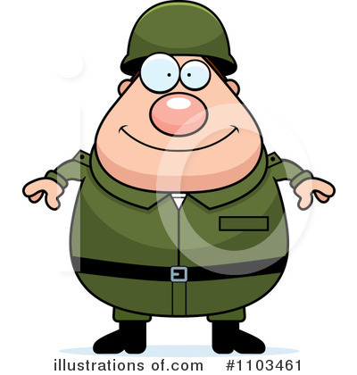 Soldier Clipart #1103461 by Cory Thoman