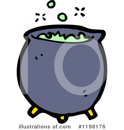 Royalty-Free (RF) Cauldron, Clipart Illustration by lineartestpilot - Stock Sample #1198176