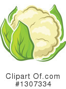 Cauliflower Clipart #1307334 by Vector Tradition SM