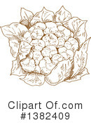 Cauliflower Clipart #1382409 by Vector Tradition SM