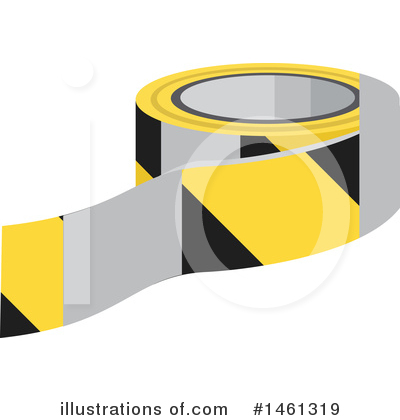 Caution Tape Clipart #1461319 by Vector Tradition SM