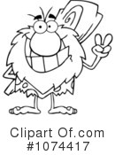 Caveman Clipart #1074417 by Hit Toon