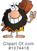 Caveman Clipart #1074418 by Hit Toon