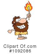 Caveman Clipart #1092086 by Hit Toon
