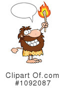 Caveman Clipart #1092087 by Hit Toon