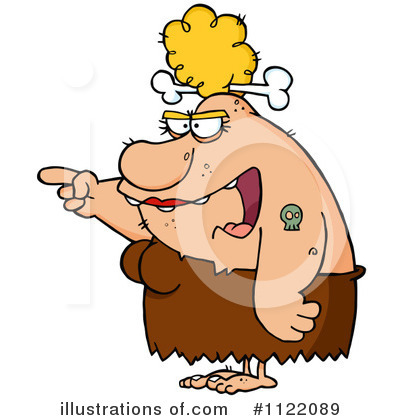 Nagging Clipart #1122089 by Hit Toon