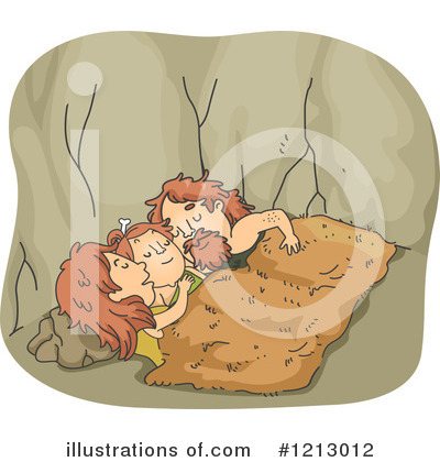 Royalty-Free (RF) Caveman Clipart Illustration by BNP Design Studio - Stock Sample #1213012