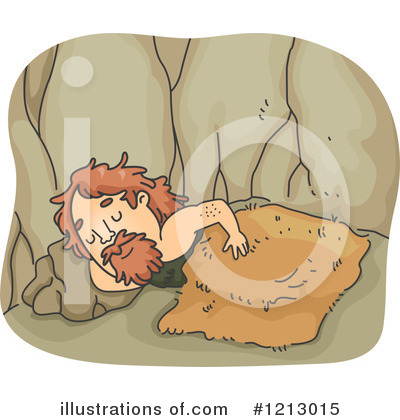 Royalty-Free (RF) Caveman Clipart Illustration by BNP Design Studio - Stock Sample #1213015