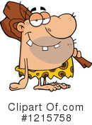 Caveman Clipart #1215758 by Hit Toon