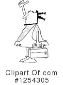 Caveman Clipart #1254305 by djart
