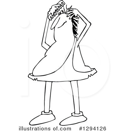 Royalty-Free (RF) Caveman Clipart Illustration by djart - Stock Sample #1294126