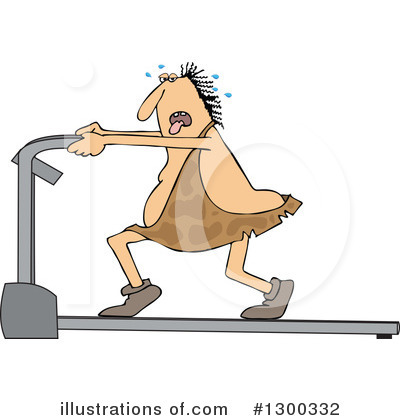 Treadmill Clipart #1300332 by djart