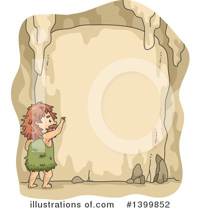 Royalty-Free (RF) Caveman Clipart Illustration by BNP Design Studio - Stock Sample #1399852