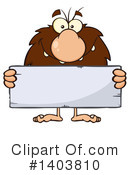 Caveman Clipart #1403810 by Hit Toon