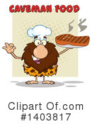 Caveman Clipart #1403817 by Hit Toon