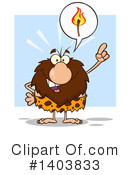 Caveman Clipart #1403833 by Hit Toon
