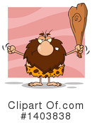 Caveman Clipart #1403838 by Hit Toon
