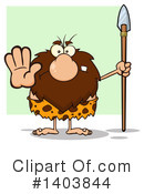 Caveman Clipart #1403844 by Hit Toon