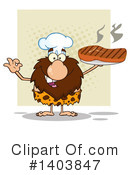 Caveman Clipart #1403847 by Hit Toon