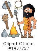 Caveman Clipart #1407727 by visekart
