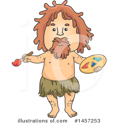 Royalty-Free (RF) Caveman Clipart Illustration by BNP Design Studio - Stock Sample #1457253