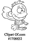 Caveman Clipart #1706632 by Hit Toon