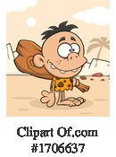 Caveman Clipart #1706637 by Hit Toon