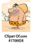 Caveman Clipart #1706638 by Hit Toon