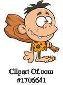 Caveman Clipart #1706641 by Hit Toon