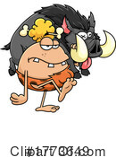 Caveman Clipart #1773649 by Hit Toon
