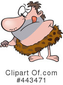 Caveman Clipart #443471 by toonaday