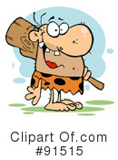 Caveman Clipart #91515 by Hit Toon