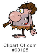 Caveman Clipart #93125 by Hit Toon