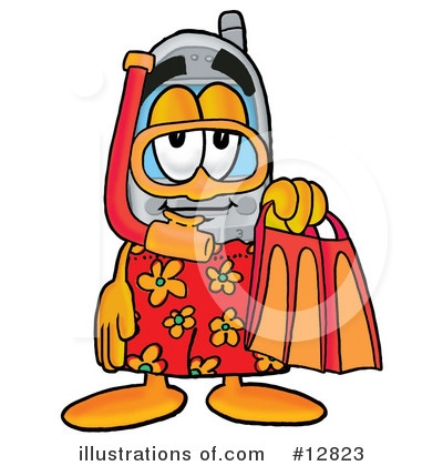 Royalty-Free (RF) Cell Phone Character Clipart Illustration by Mascot Junction - Stock Sample #12823