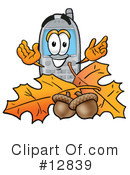 Cell Phone Character Clipart #12839 by Mascot Junction