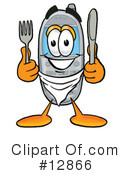 Cell Phone Character Clipart #12866 by Mascot Junction