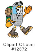Cell Phone Character Clipart #12872 by Mascot Junction