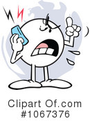 Cell Phone Clipart #1067376 by Johnny Sajem