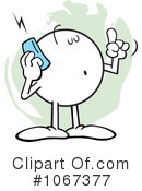 Cell Phone Clipart #1067377 by Johnny Sajem