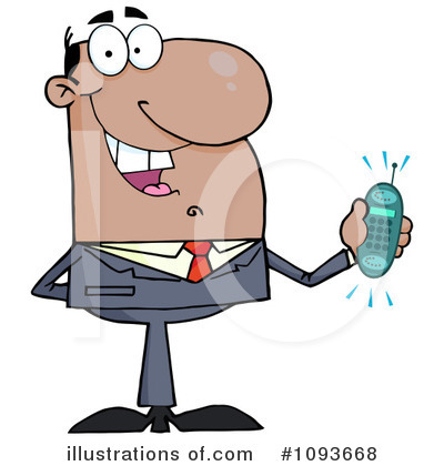 Business Man Clipart #1093668 by Hit Toon