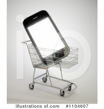 Shopping Cart Clipart #1104607 by Mopic