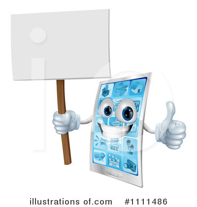 Touch Screen Clipart #1111486 by AtStockIllustration