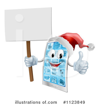 Touch Screen Clipart #1123849 by AtStockIllustration