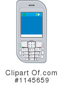 Cell Phone Clipart #1145659 by patrimonio