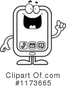 Cell Phone Clipart #1173665 by Cory Thoman