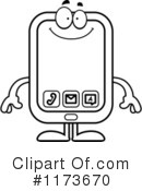 Cell Phone Clipart #1173670 by Cory Thoman